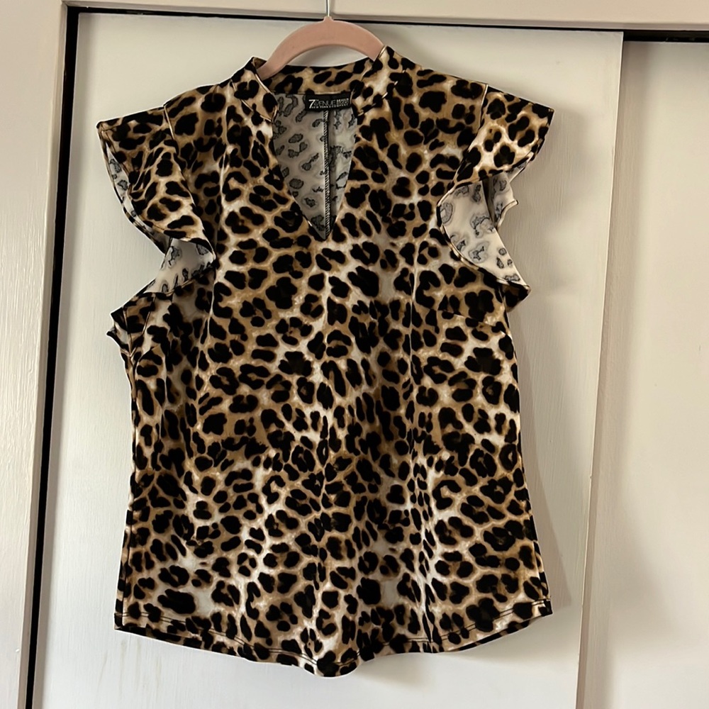 Cheetah Blouse